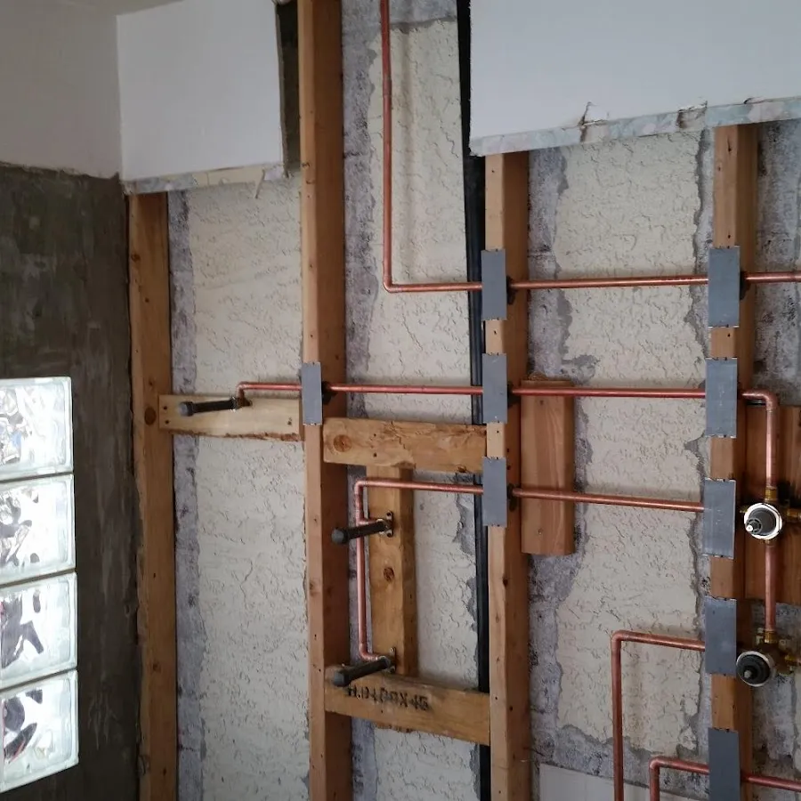 Copper pipe installation for Burst Pipe Repair in Little Chute